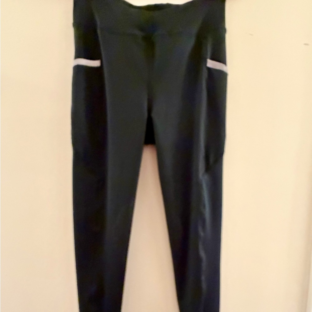 Dover Saddlery Girls Stride Tech Riding Tights XL Black NWT Silicone Grip